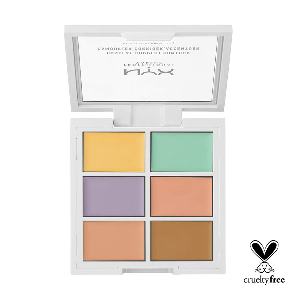Paleta de correctores Nyx Professional Makeup, Tono Universal
