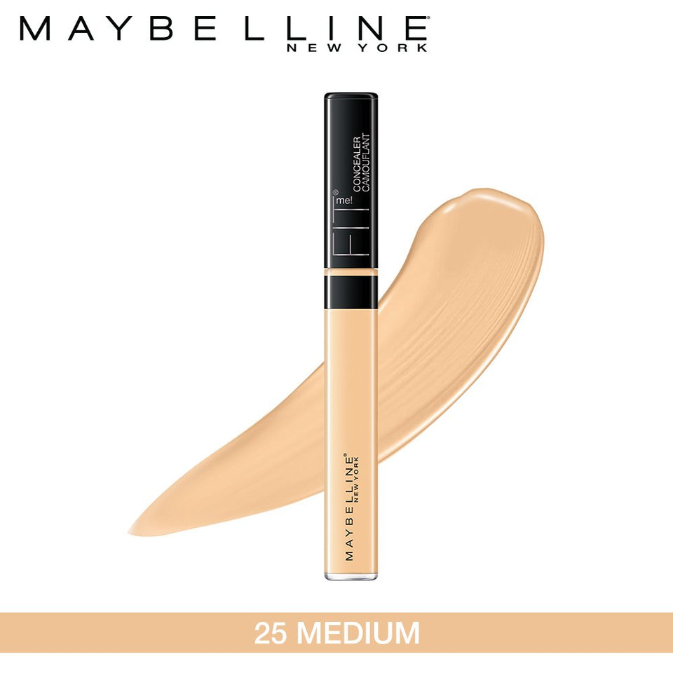 Maybelline New York Fit Me! Concealer, 25 Medium, 1 Count