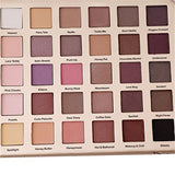 Zhahender Paleta de Sombras de Ojos de 30 Colores, Paleta de Ojos Profesional, Paleta de Maquillaje, cosméticos