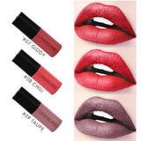 Baosity 12 Colores Mini Lápices Labiales Líquidos a Prueba de Agua de Larga Duración