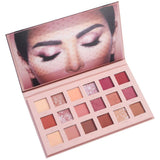 Paleta de Sombras de Ojos Cimaybo, INS Mismo Estilo 18 Colores Sombra de Ojos Maquillaje Perla Metallic Paleta de Sombras de Ojos Hacer