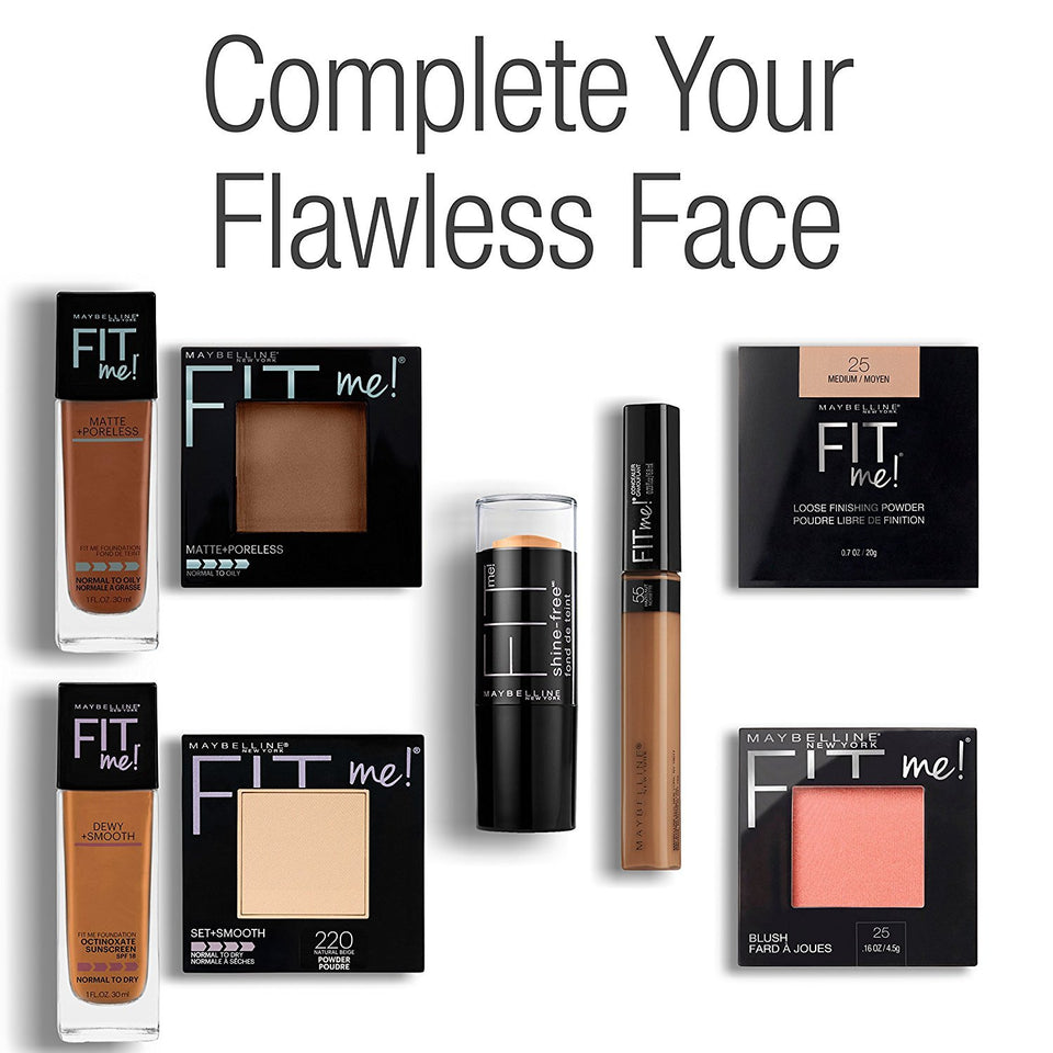 Maybelline New York Fit Me! Concealer, 25 Medium, 1 Count