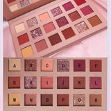 Paleta de Sombras de Ojos Cimaybo, INS Mismo Estilo 18 Colores Sombra de Ojos Maquillaje Perla Metallic Paleta de Sombras de Ojos Hacer
