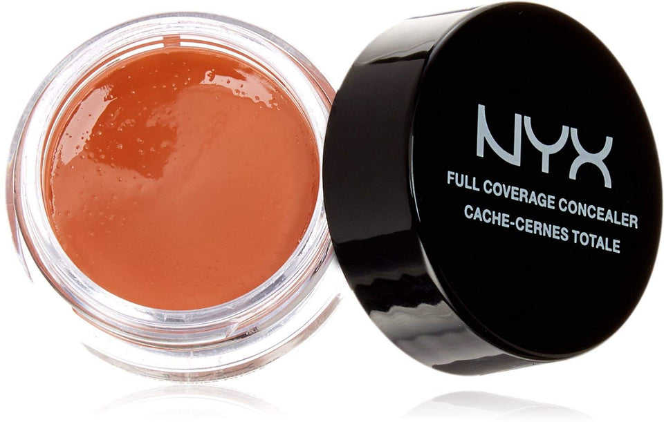 Corrector de maquillaje, Concealer Jar, Nyx Professional Makeup ,Tono Orange, 7.1g