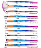 JSBelle Set de 20 Unicorn Maquillaje Pincel Cosmético Pinceles Eyeliner Sombra de ojos Blush Brushes